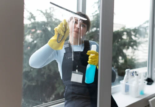 Nettoyage de vitres intérieures et extérieures à Plénée-Jugon